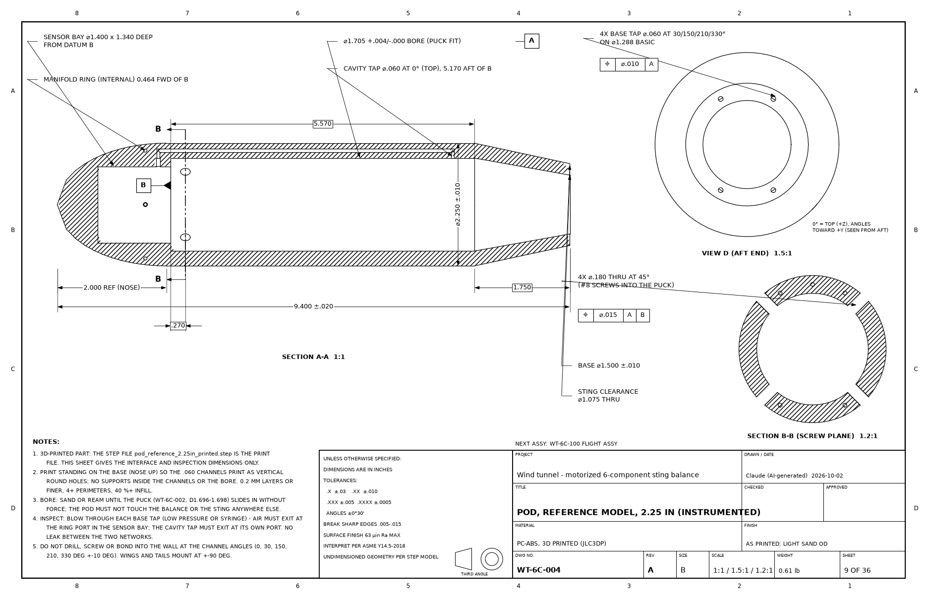 Drawing WT-6C-004