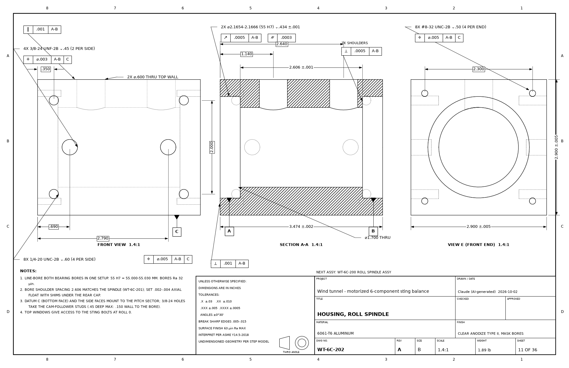 Drawing WT-6C-202