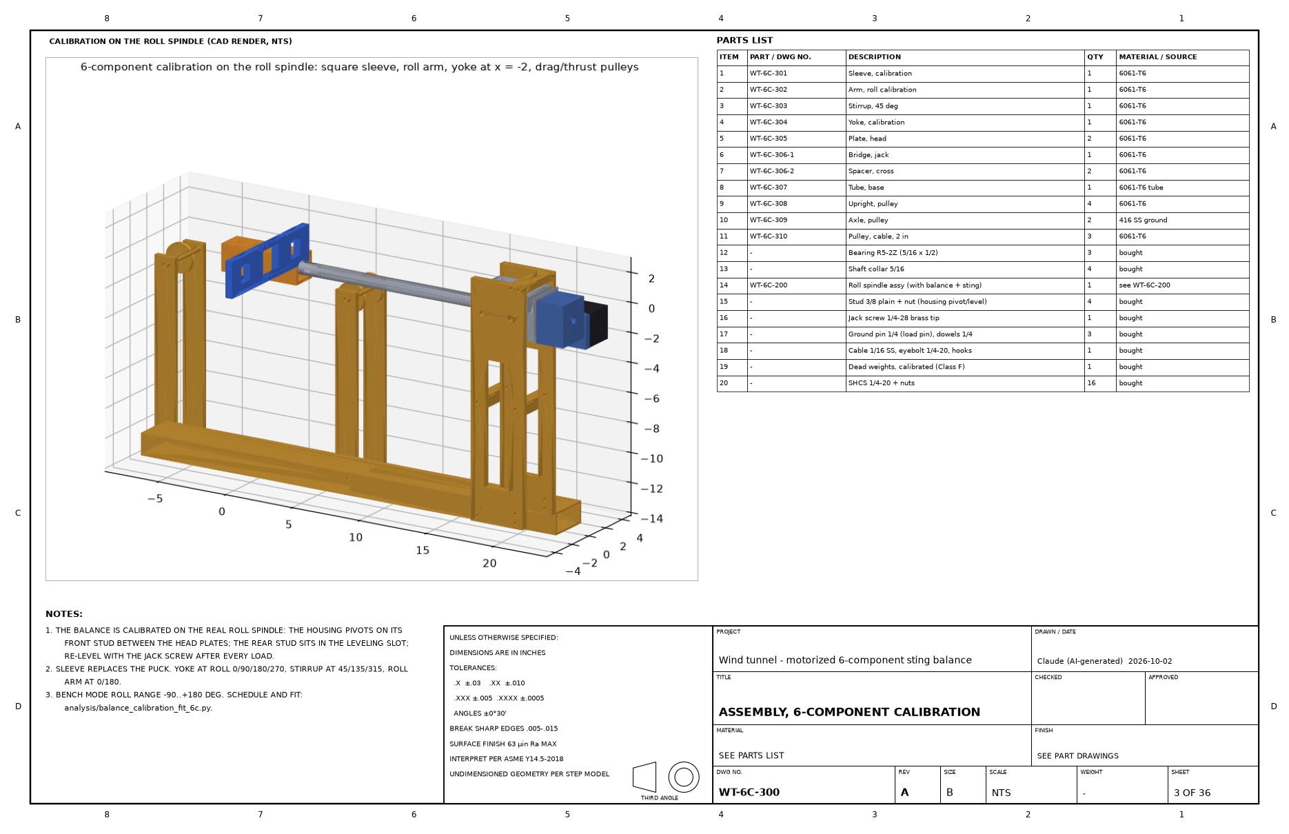 Drawing WT-6C-300