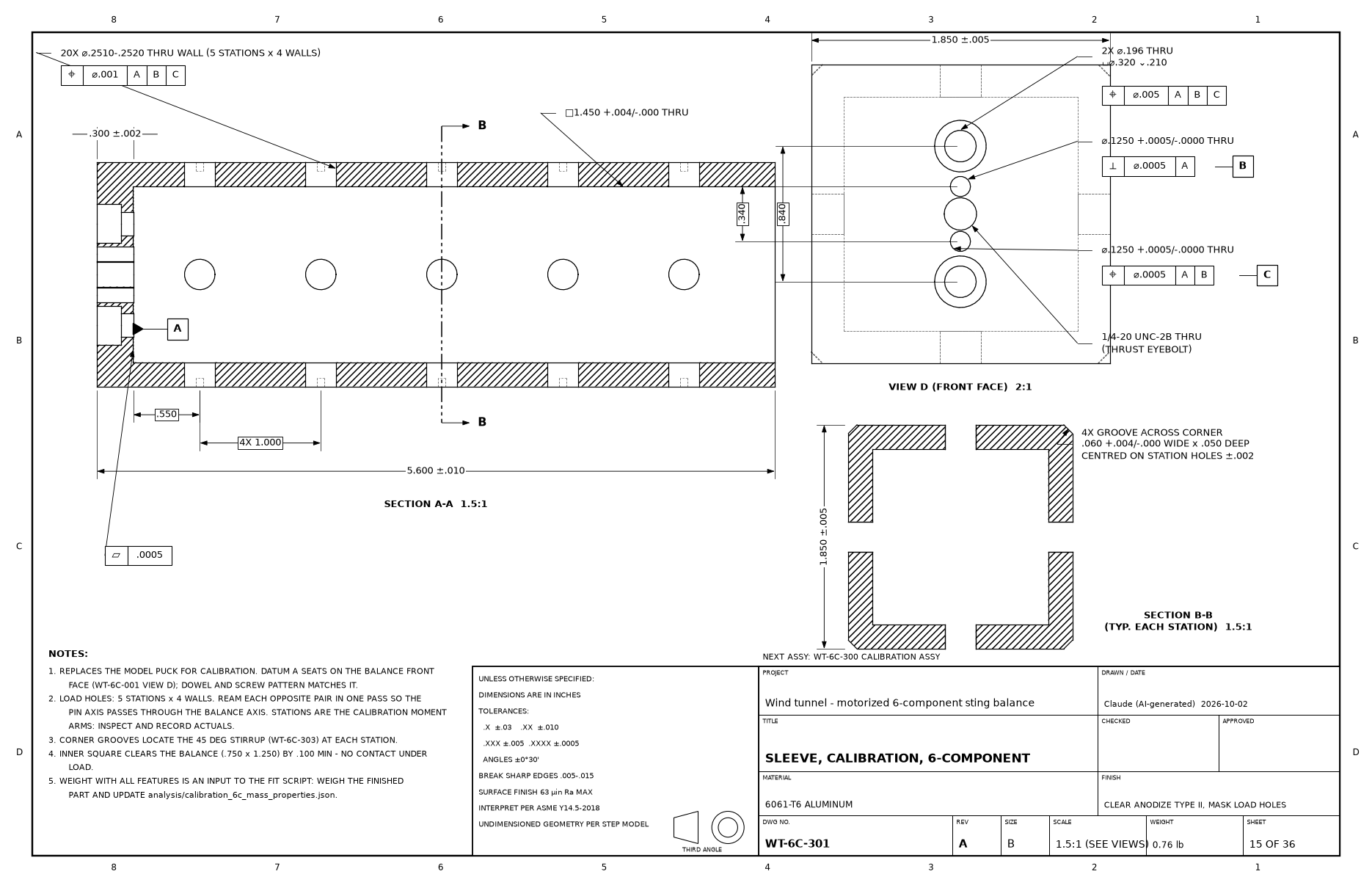 Drawing WT-6C-301