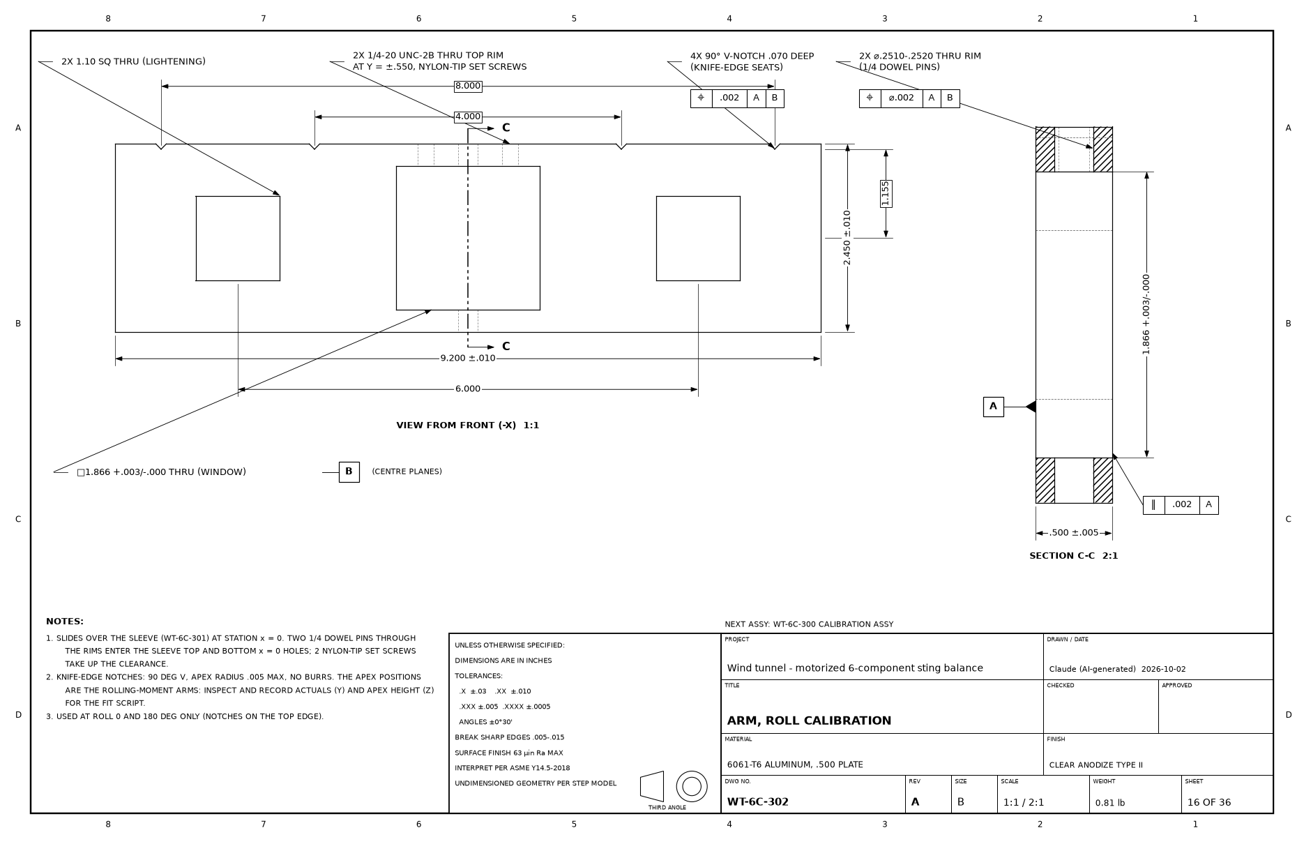 Drawing WT-6C-302