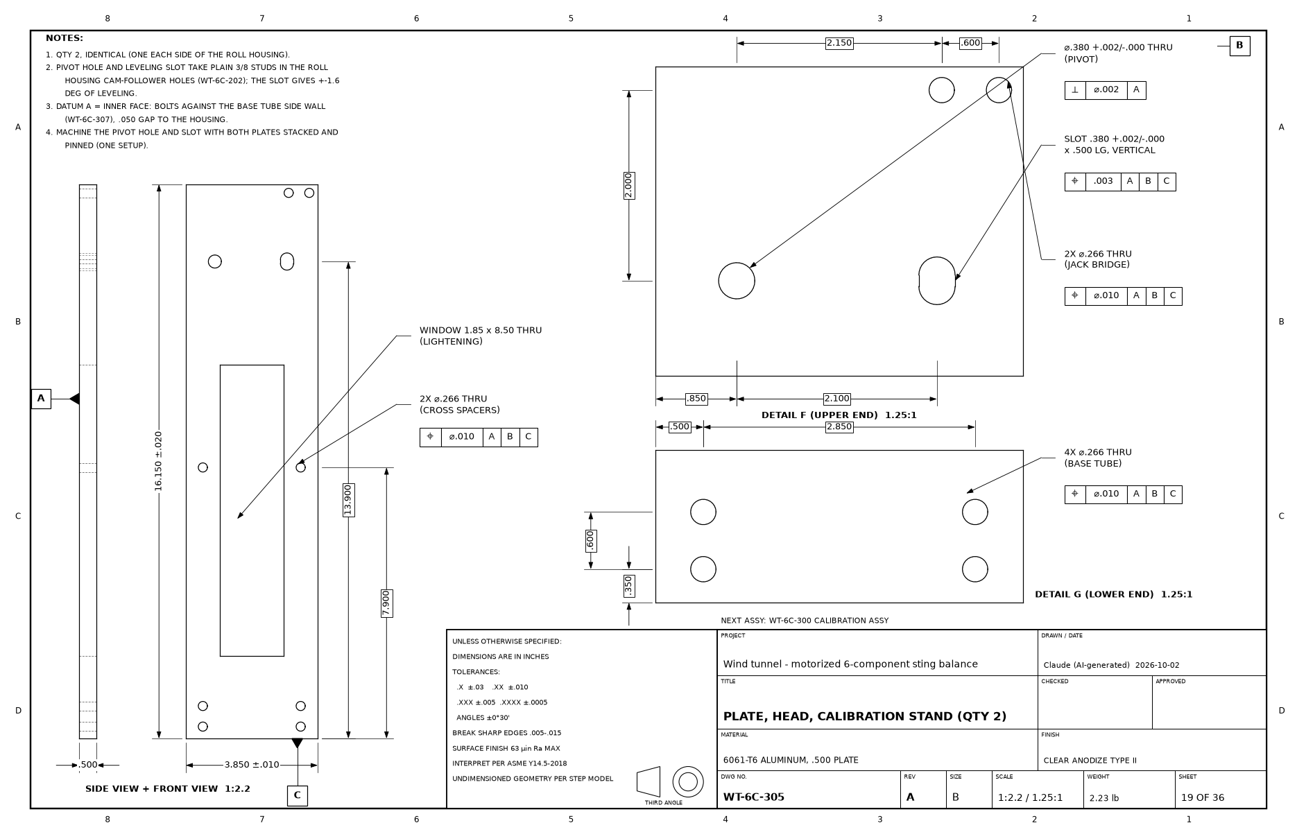 Drawing WT-6C-305