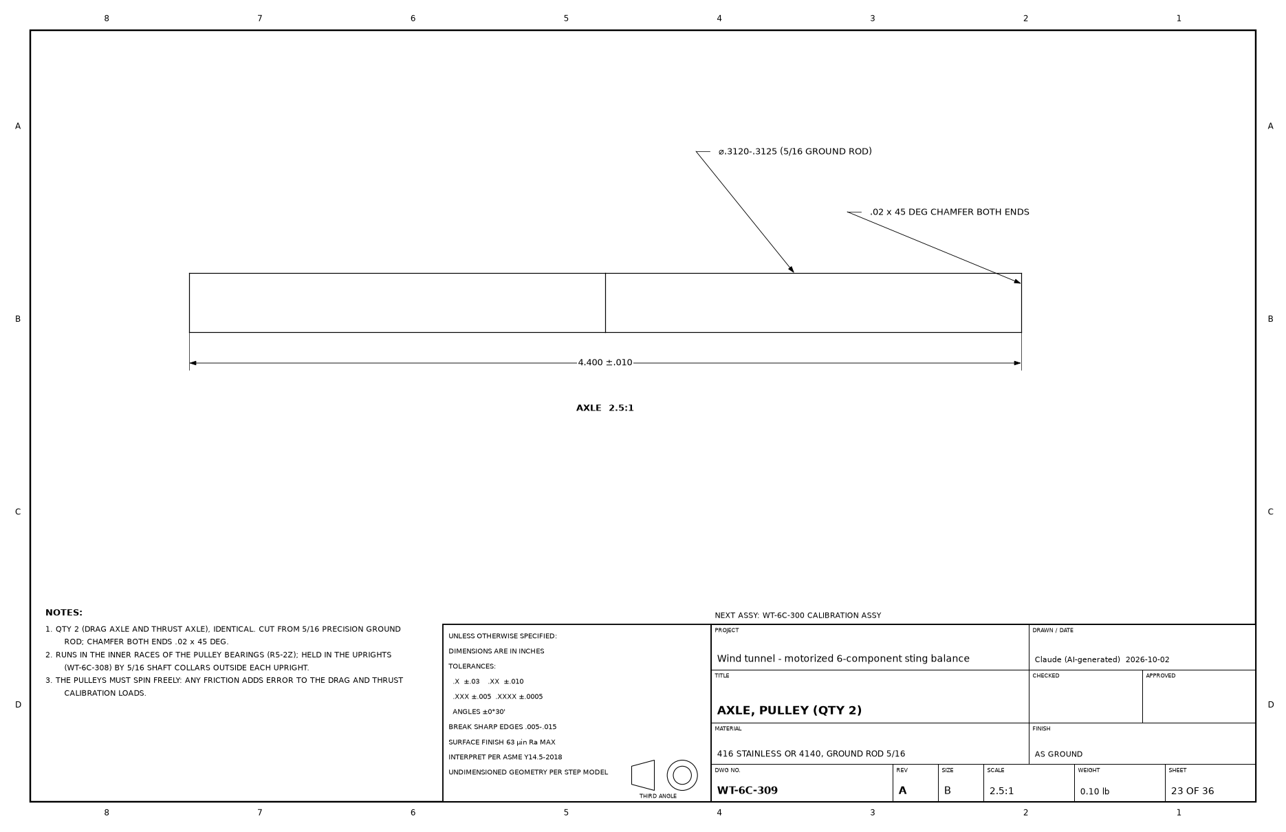 Drawing WT-6C-309