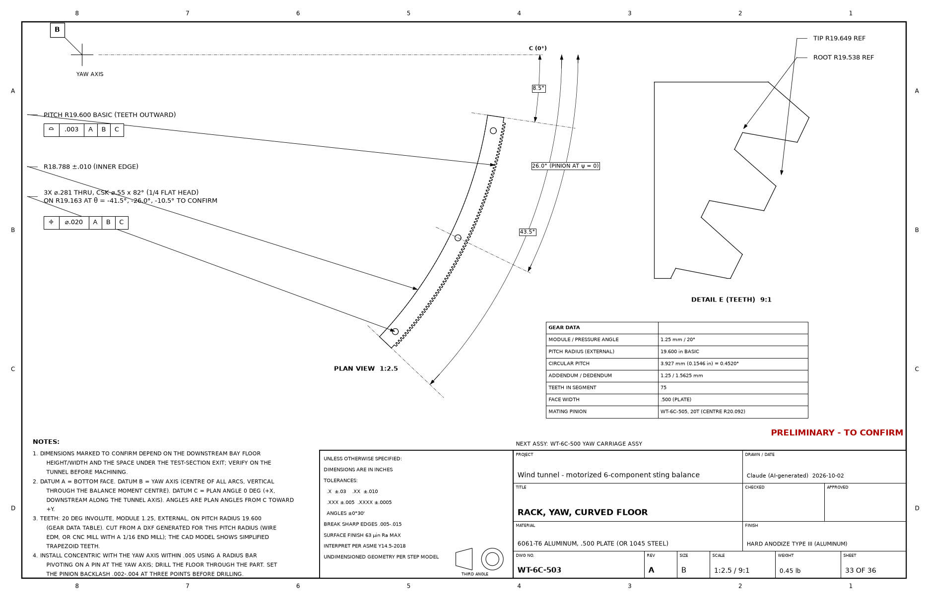 Drawing WT-6C-503